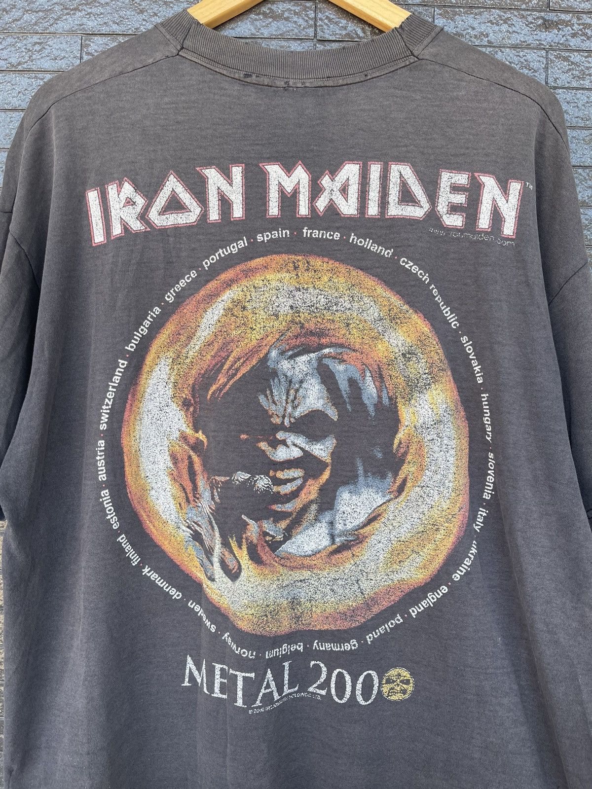 Iron Maiden × Vintage Vintage Iron Maiden ‘Brave New World’ 2000s Size US XL / EU 56 / 4 - 2 Thumbnail