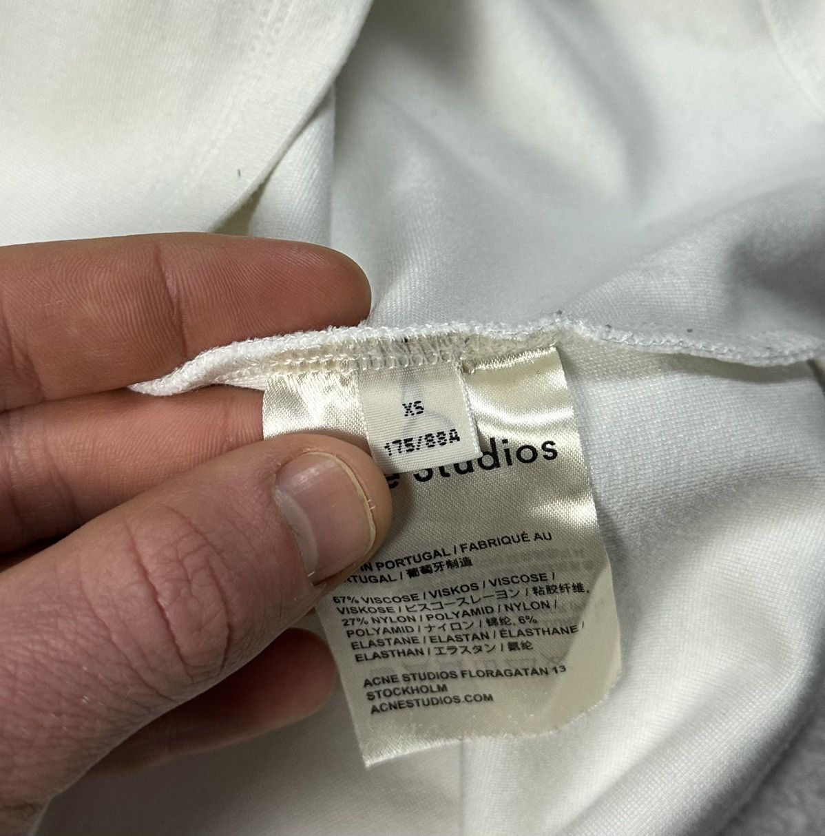 Acne Studios Acne Studios Luxury Y2K avantgarde streetwear T-shirt Size US S / EU 44-46 / 1 - 12 Thumbnail