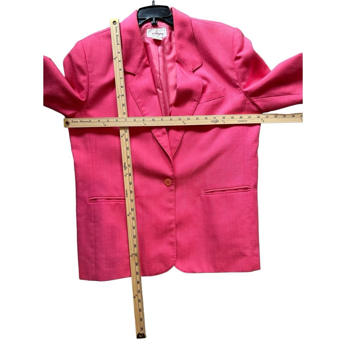 Worthington Worthington Women’s Suit Jacket Blazer Pink Shoulder Pads Lo Size XXL / US 16-18 / IT 52-54 - 5 Thumbnail