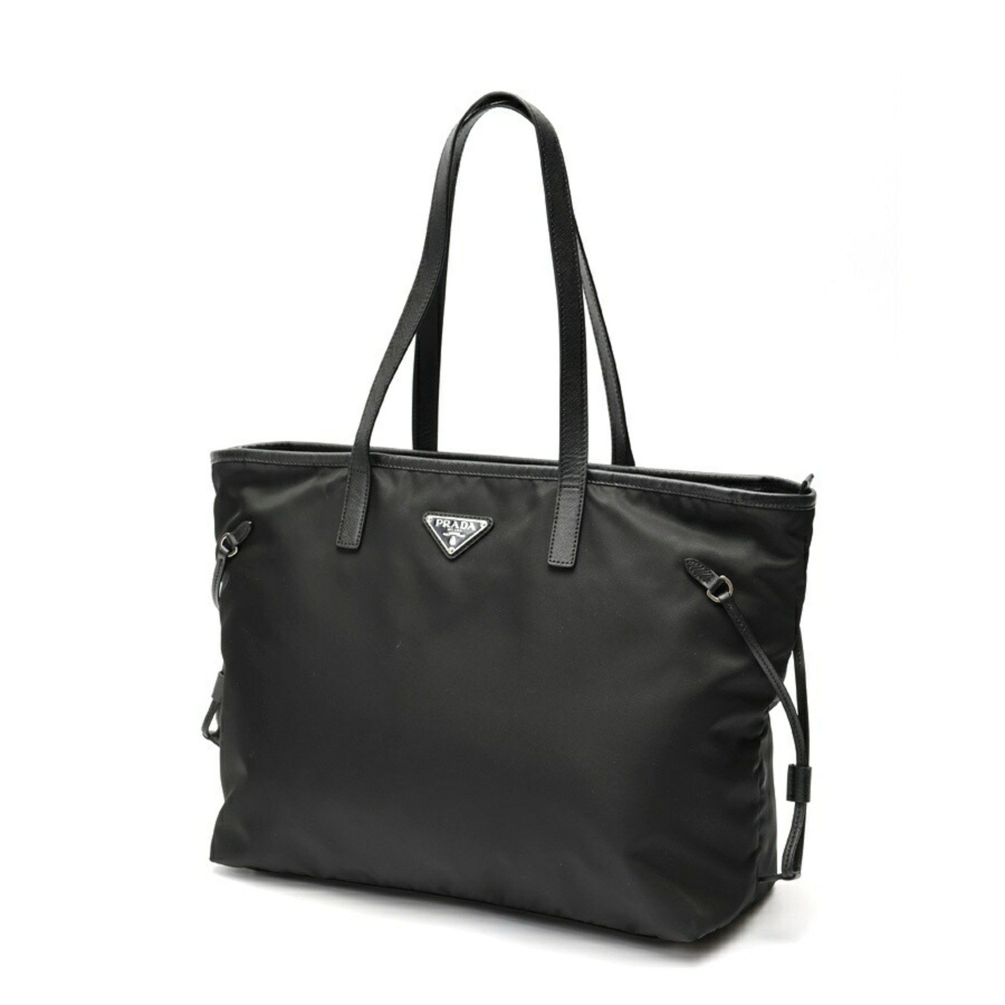 Prada Prada Tote Bag 1BG401 Nylon Black K-159300 Size ONE SIZE - 1 Thumbnail
