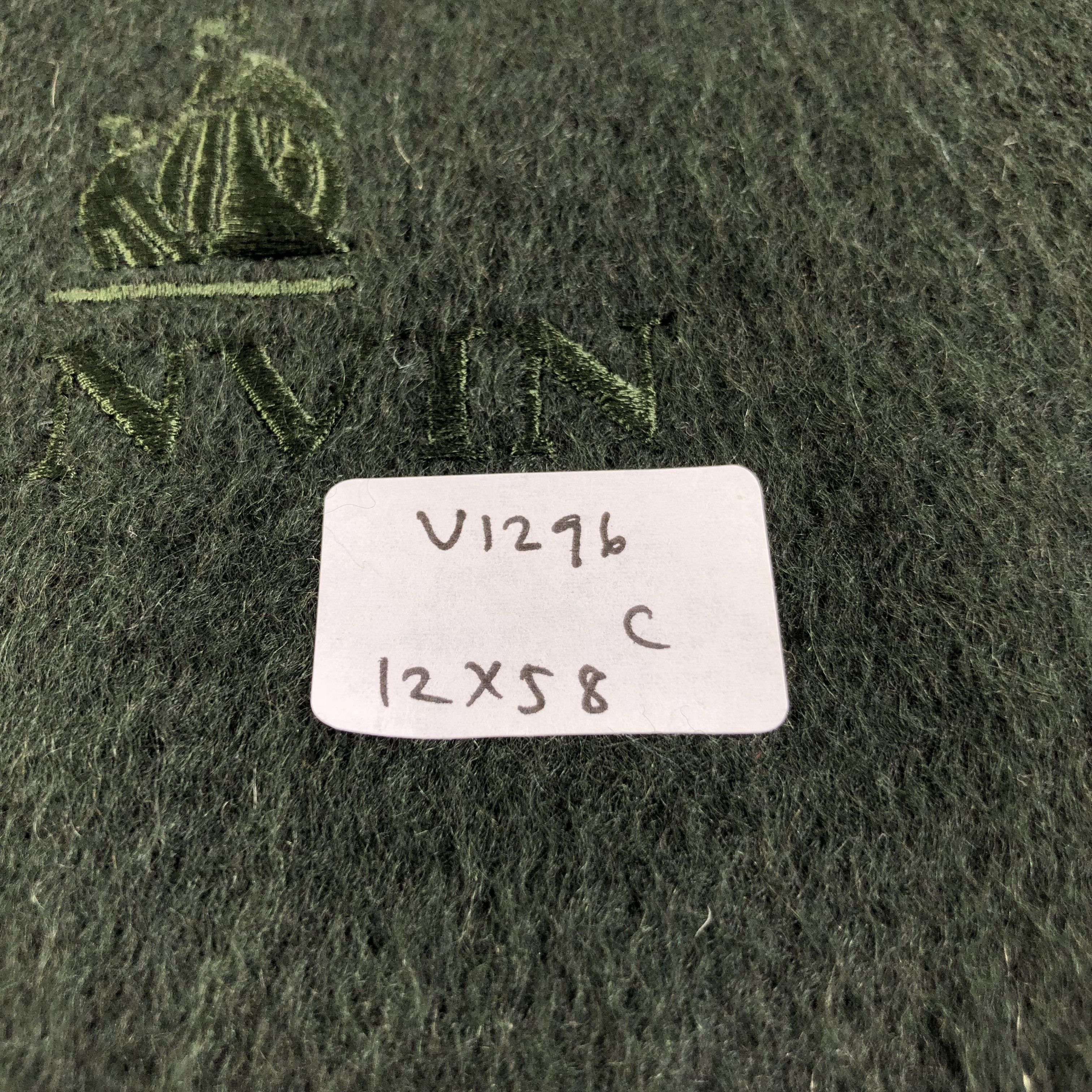Lanvin Lanvin Green Cashmere Scarf Muffler V1296 Size ONE SIZE - 5 Thumbnail