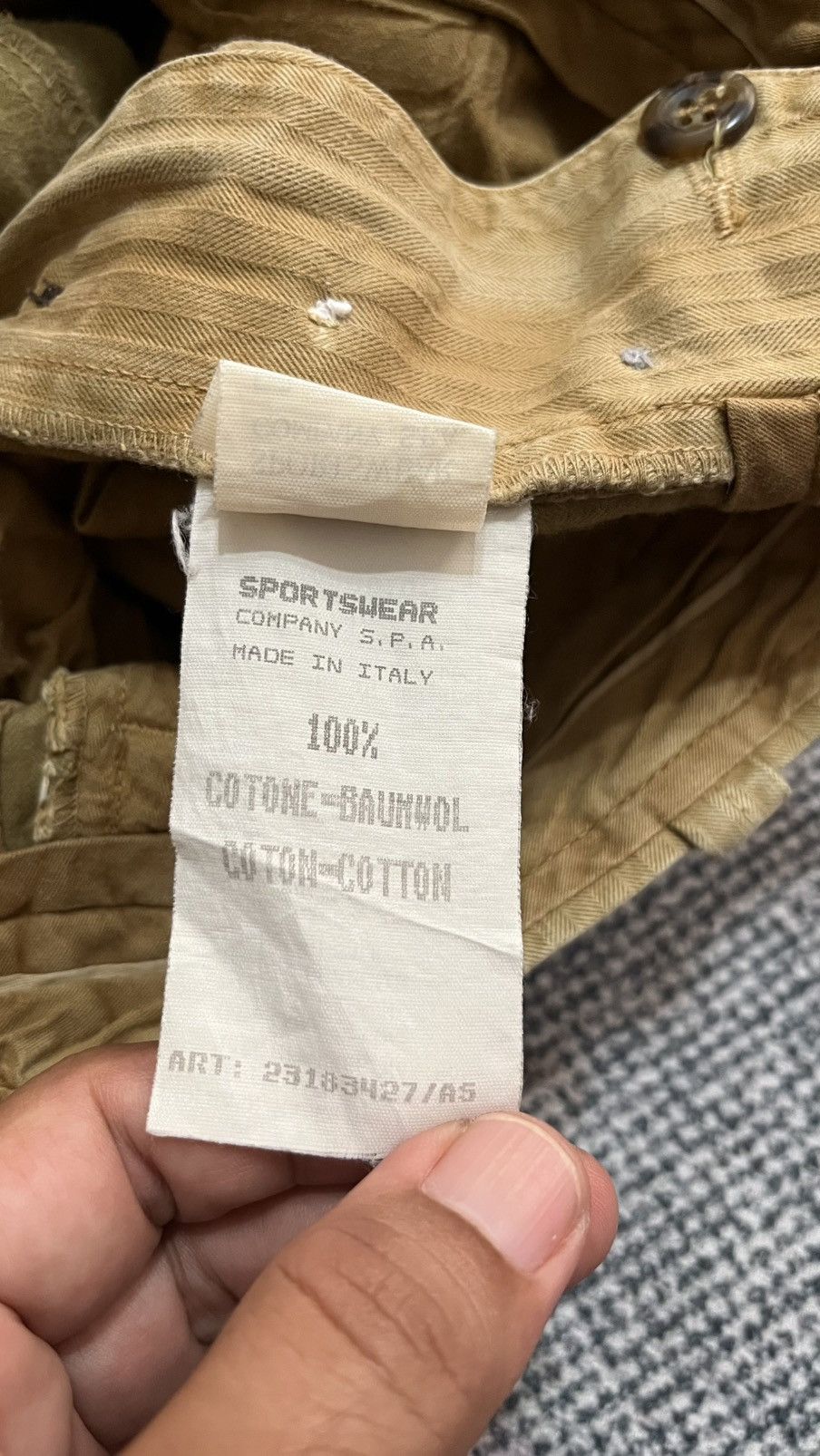 C.P. Company Vintage Cp Company Herringbone pant size 28 x 31 inches Size US 28 / EU 44 - 12 Thumbnail