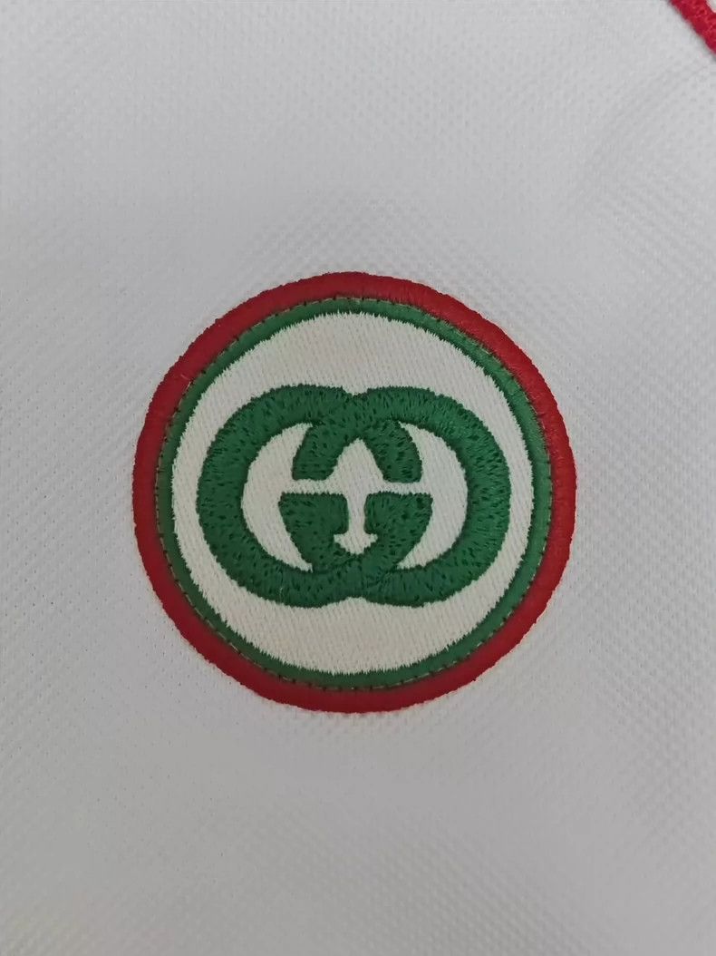 Gucci GUCCI Striped Letter Logo Zip Long Sleeve Jacket 2501-Nexta Size US L / EU 52-54 / 3 - 4 Thumbnail