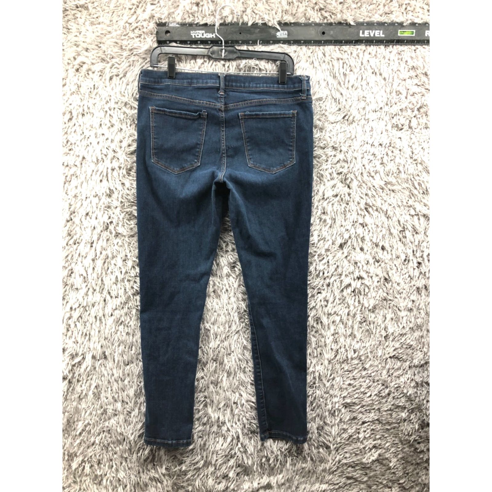 Banana Republic Banana Republic Jeans Skinny Denim Blue 32 Long Womens Mid Rise 5-Pocket Regular Fit Jeans Womens Boys/Mens? Size 24" / US 00 / IT 34 - 5 Thumbnail