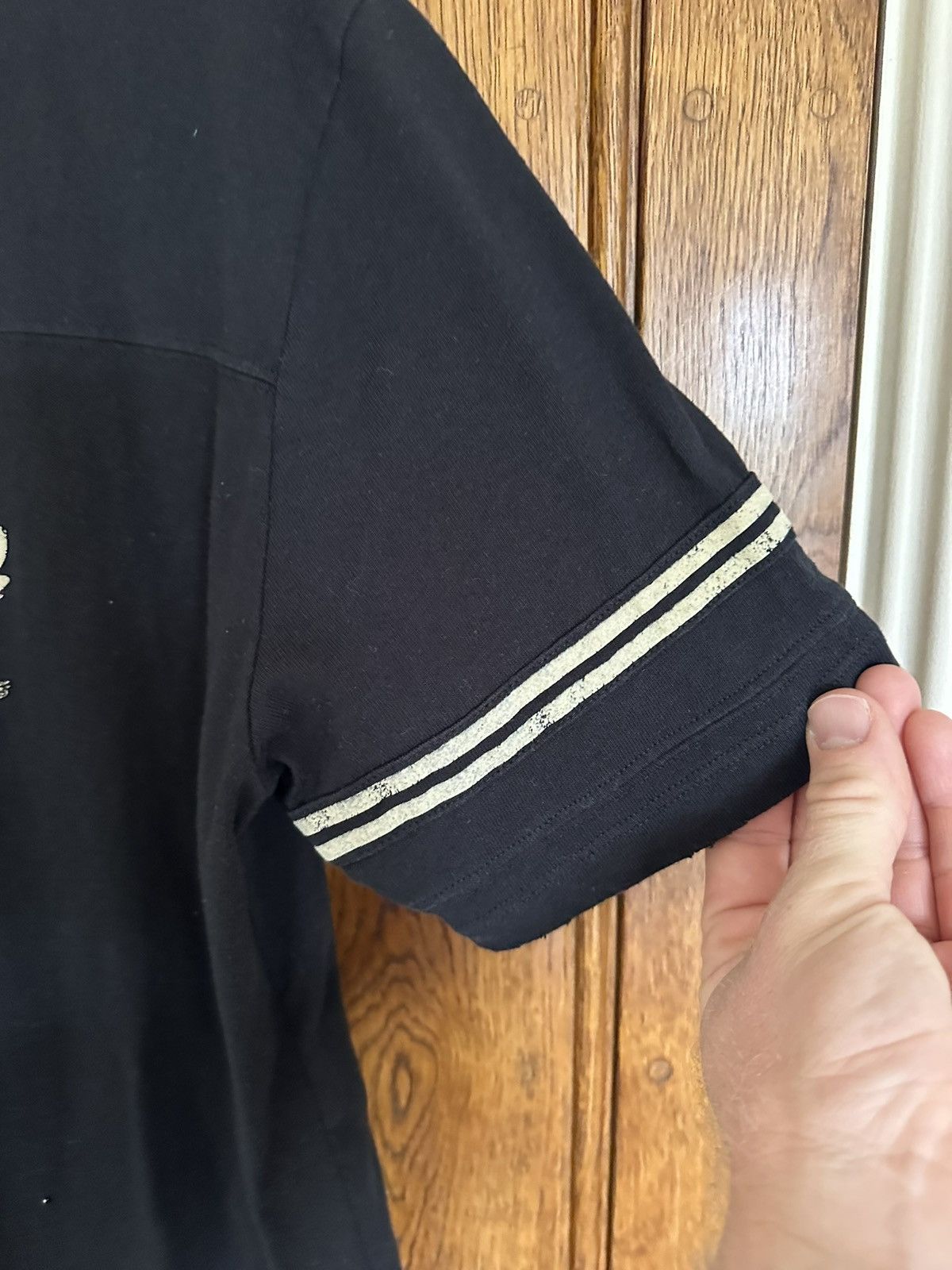Saint Laurent Paris Grail Saint Laurent 50’s signature logo black t shirt Size US S / EU 44-46 / 1 - 17 Thumbnail