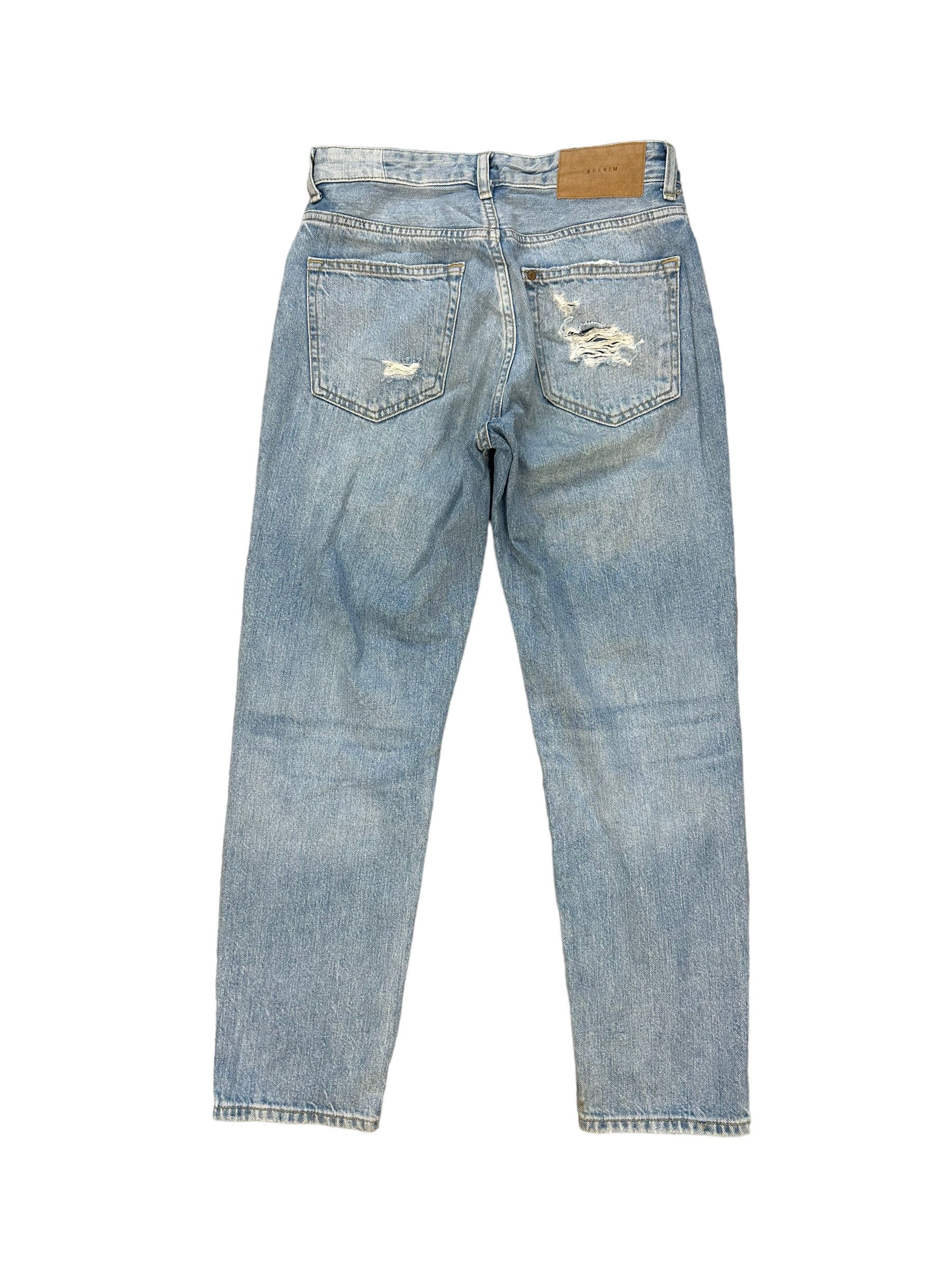Japanese Brand TRASHED🔥 &DENIM DISTRESSED DENIM PANT SKINNY FIT #7927-190 Size US 27 - 10 Thumbnail