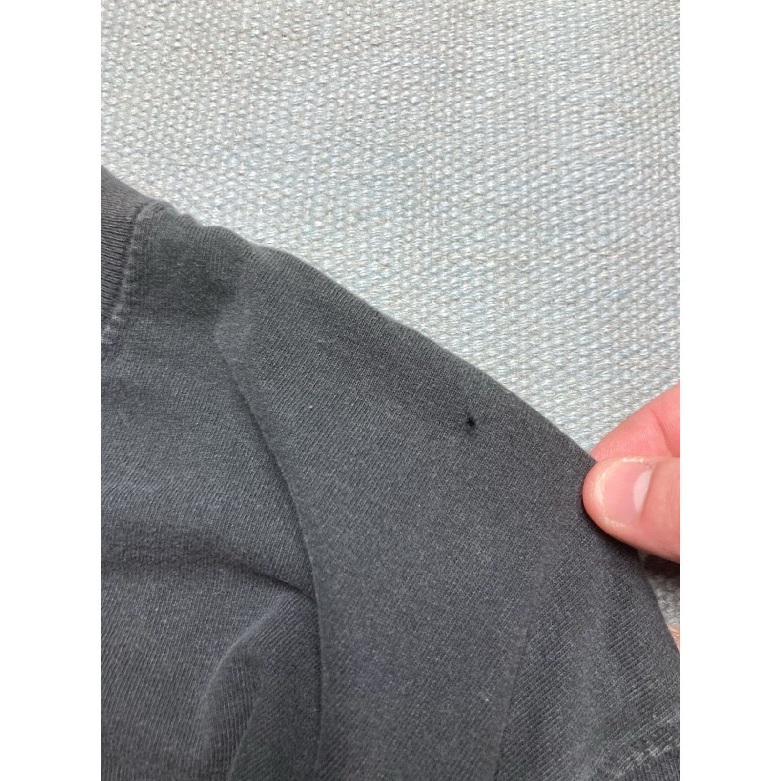 Carhartt VINTAGE Carhartt Original Fit T Shirt Long Sleeve Black Goth Grunge Workwear Men XXL Size US XXL / EU 58 / 5 - 7 Thumbnail