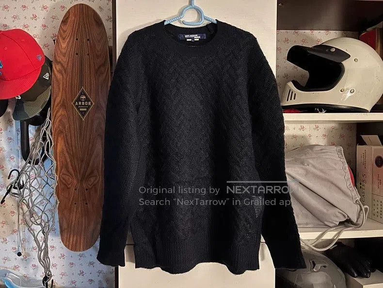 CDG Man Junya Watanabe Blue Sweater.