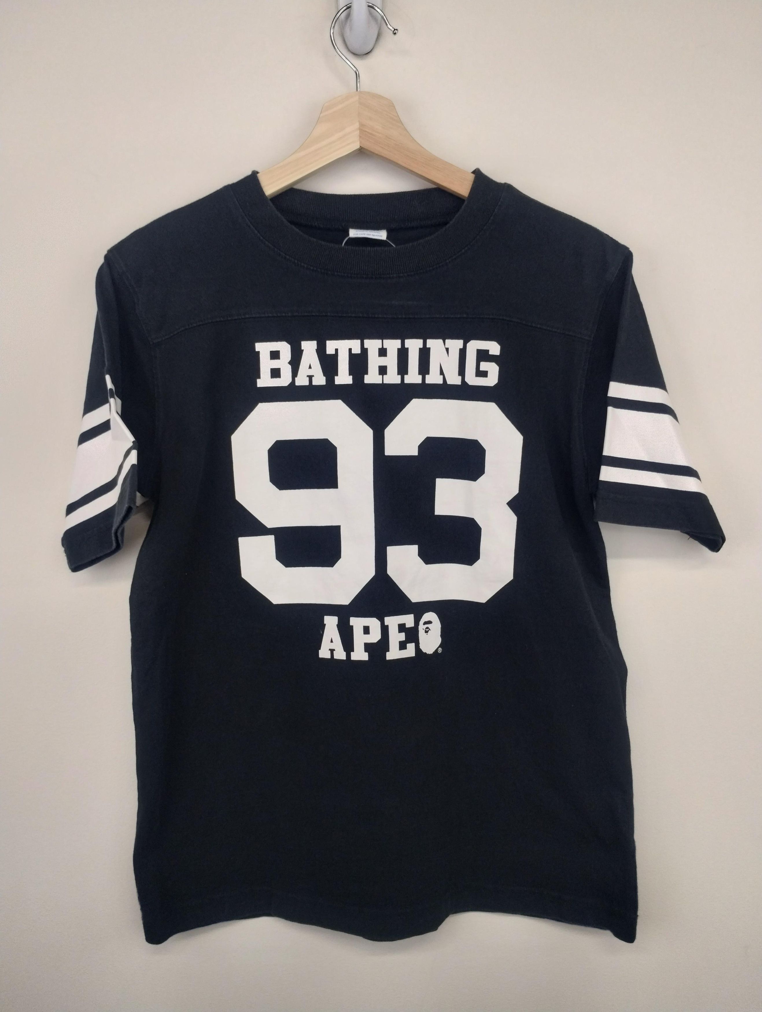 Bape × Japanese Brand × Streetwear Bape 93 Jersey Tee on