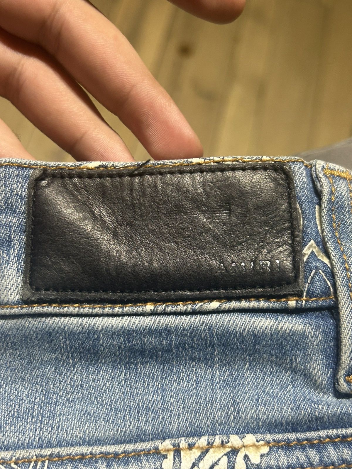 Amiri Amiri Bandana Jacquard Jeans Size US 29 - 7 Thumbnail