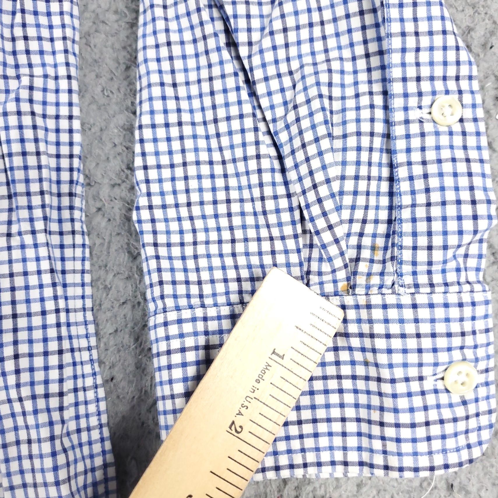 Ralph Lauren Ralph Lauren Shirt Mens Large Blue Check Pony Button-Up Long Sleeve Adult Large Blue Size US L / EU 52-54 / 3 - 6 Thumbnail