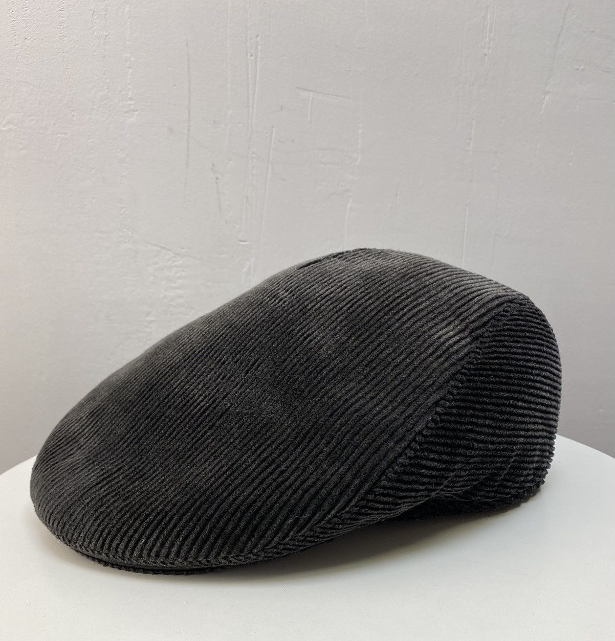Art Comes First × Diesel Diesel Black Corduroy Men Beret Hat Casual Size ONE SIZE - 2 Thumbnail