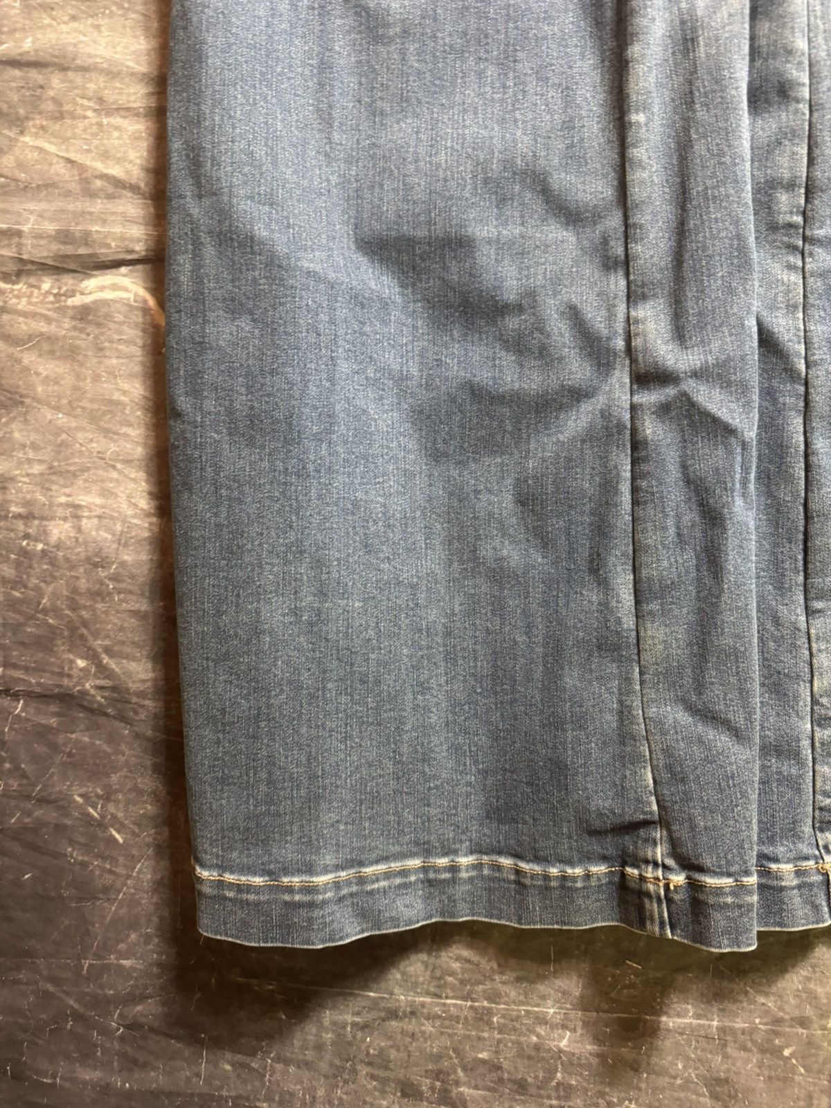 Rick Owens Drkshdw Rick Owens Drkshdw Denim Jumbo Cargo Belas in Washed Indigo Size US 30 / EU 46 - 10 Thumbnail