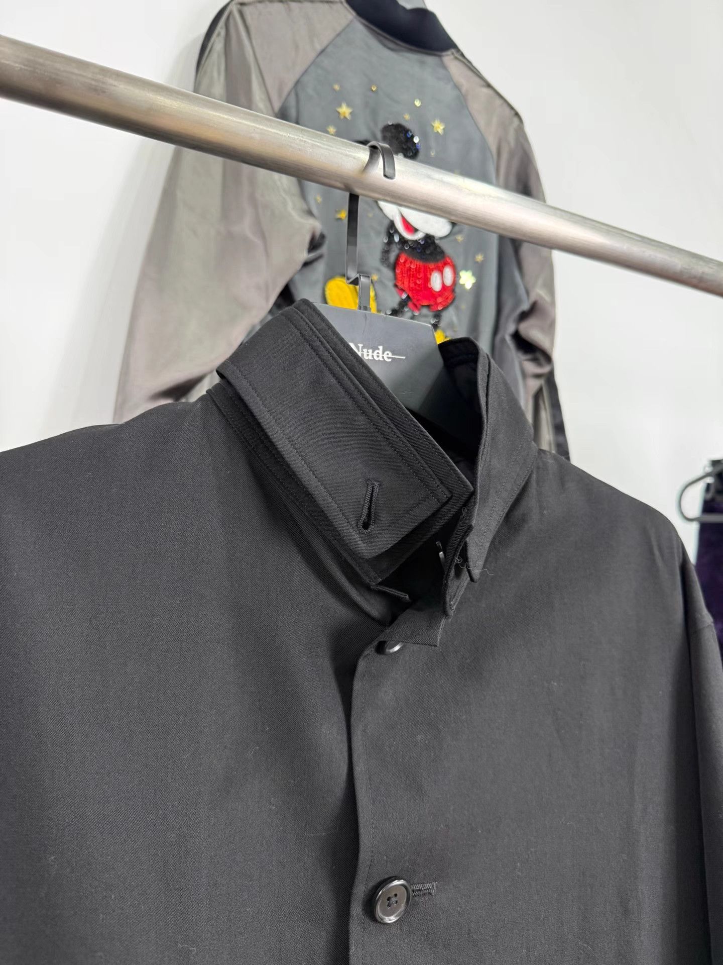 Yohji Yamamoto Yohji Yamamoto Y's for men Heavy Wool Stand Collar Coat K20 Size US L / EU 52-54 / 3 - 4 Thumbnail