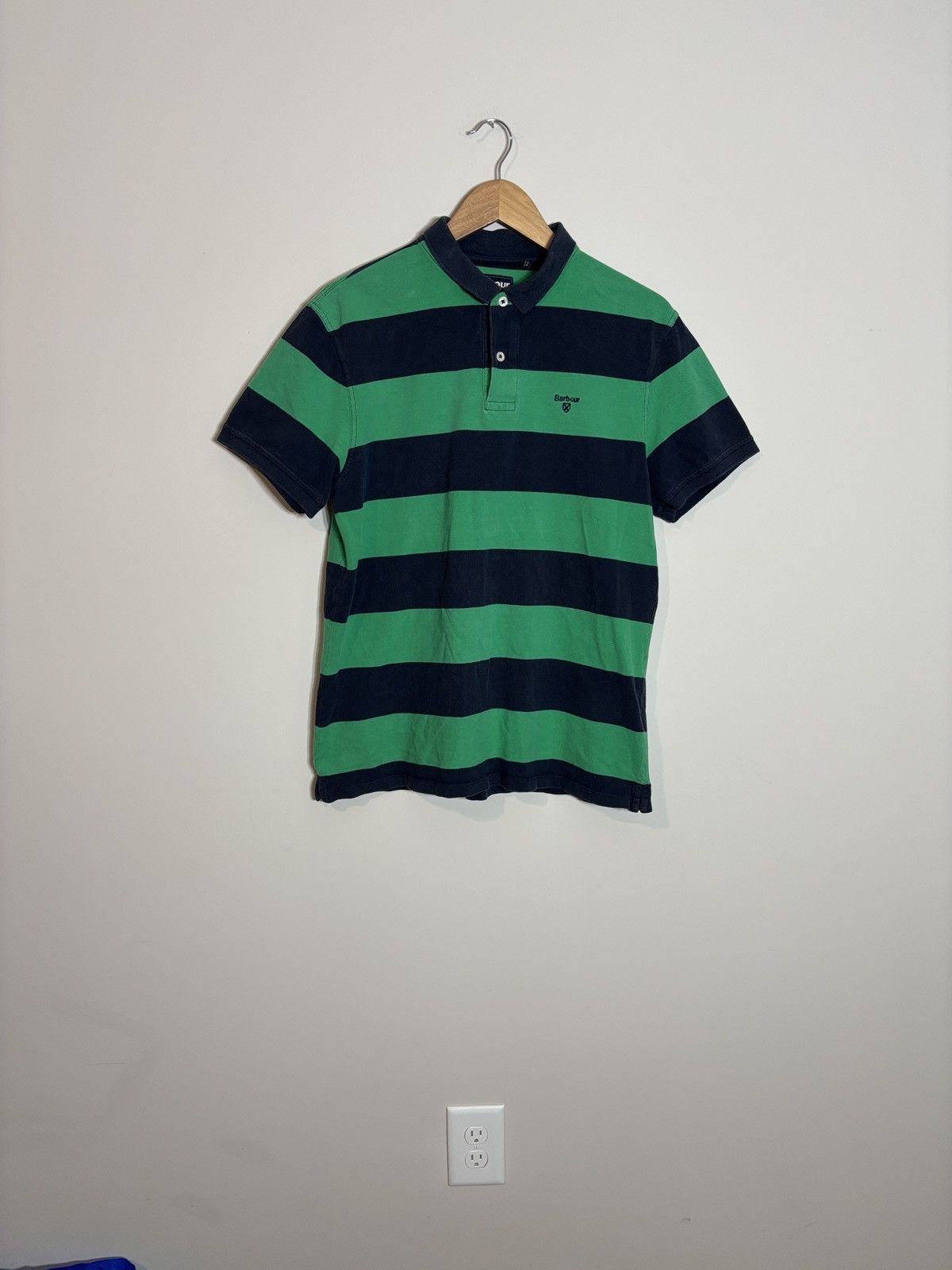 Barbour Barbour Striped Polo Shirt Size US L / EU 52-54 / 3 - 1 Thumbnail