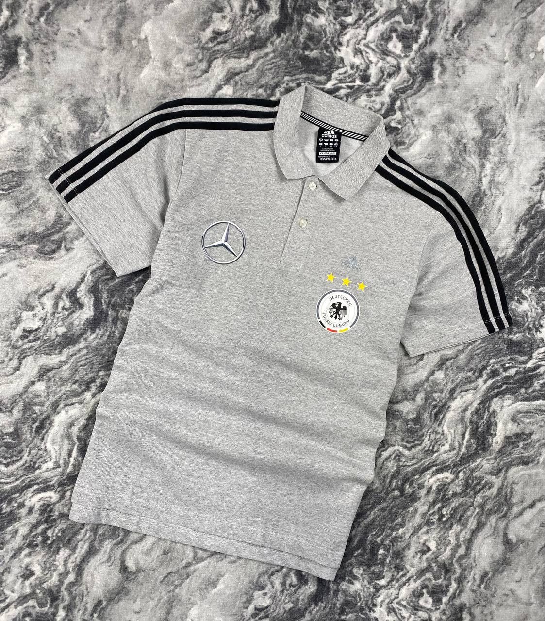 Adidas Adidas DFB Germany Mercedes Benz Polo Shirt Vintage Men Size US L / EU 52-54 / 3 - 1 Thumbnail