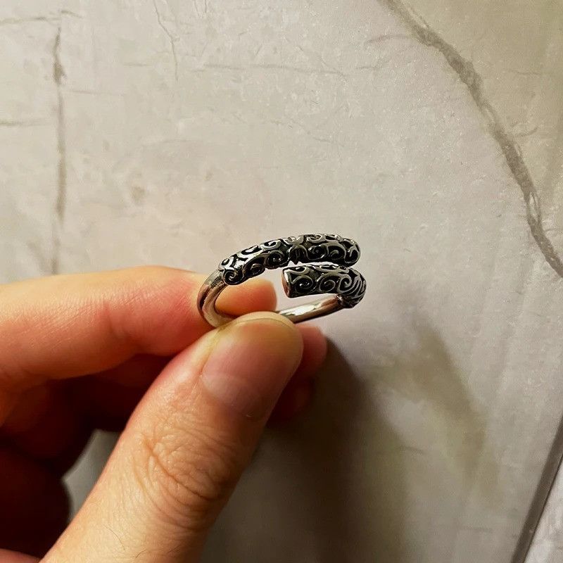 Japanese Brand × Jewelry × Vintage Retro Unique Ring Size ONE SIZE - 4 Thumbnail
