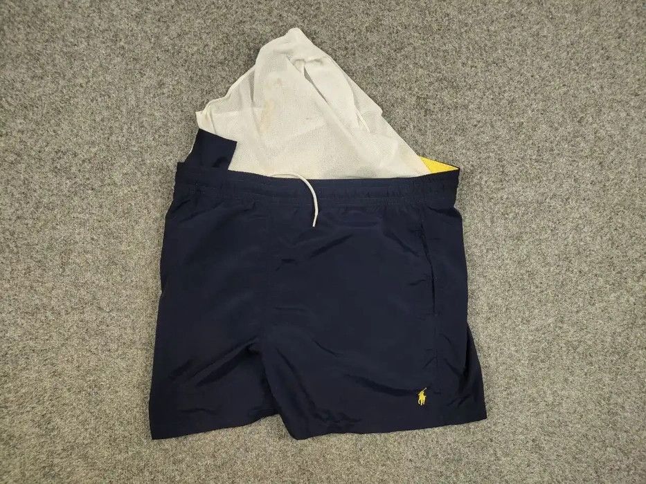 Polo Ralph Lauren Vintage 90's Polo Ralph Lauren Nylon Shorts Casual Hype Size US 34 / EU 50 - 4 Thumbnail