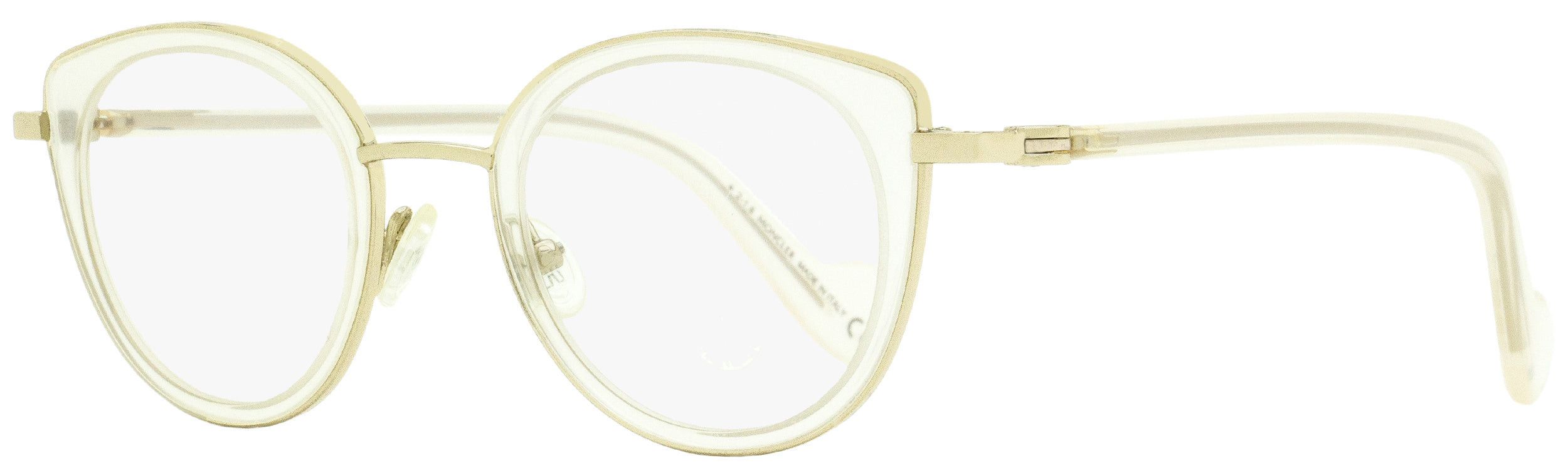 Moncler Round Eyeglasses ML5194 072 Transparent Rose 48mm 