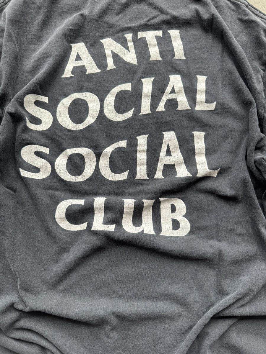 Anti Social Social Club Vintage ASSC Faded Black Tee Anti Social Social Club Size US L / EU 52-54 / 3 - 6 Thumbnail