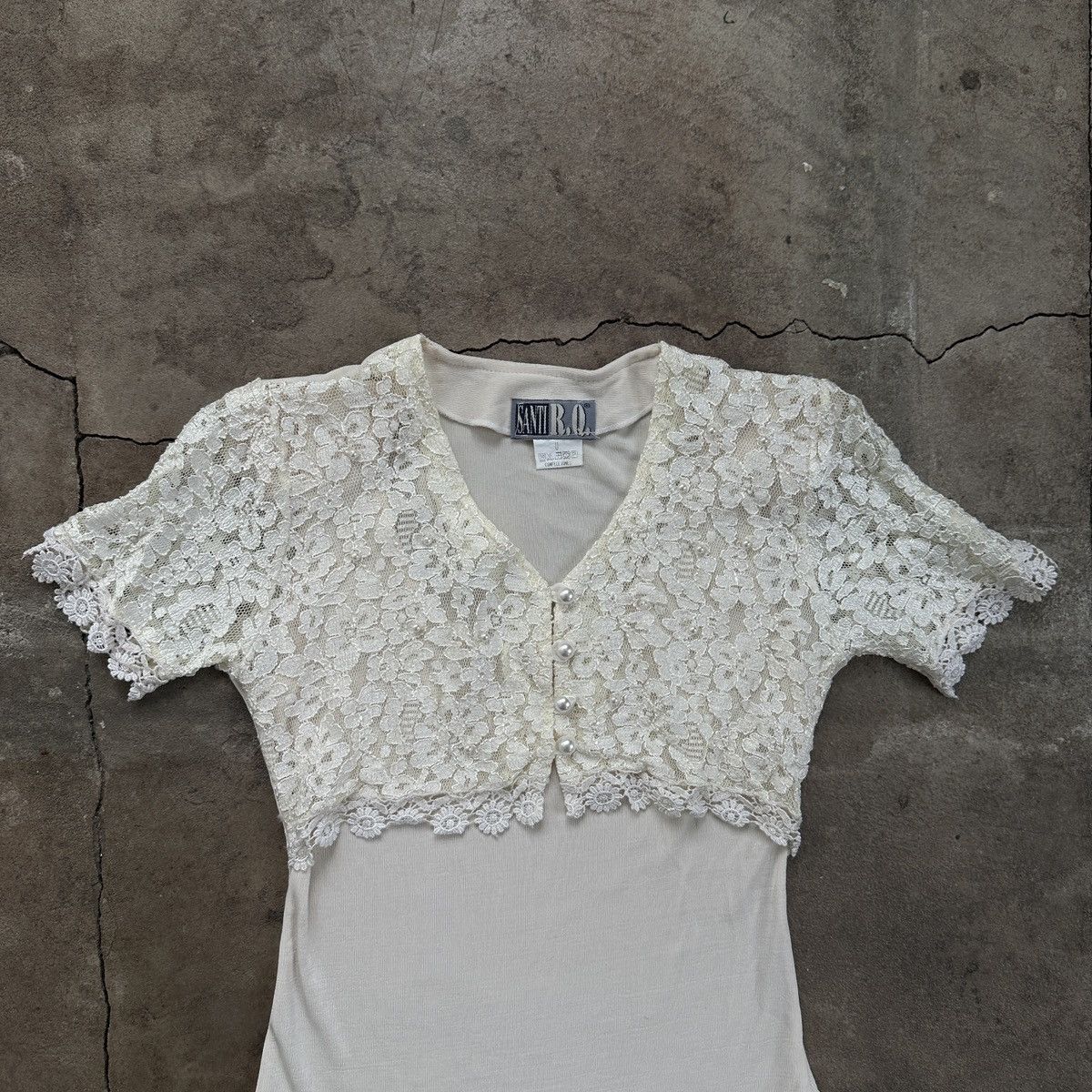Vintage Vintage 90's Santi R.Q. BodySuit Size M / US 6-8 / IT 42-44 - 3 Thumbnail