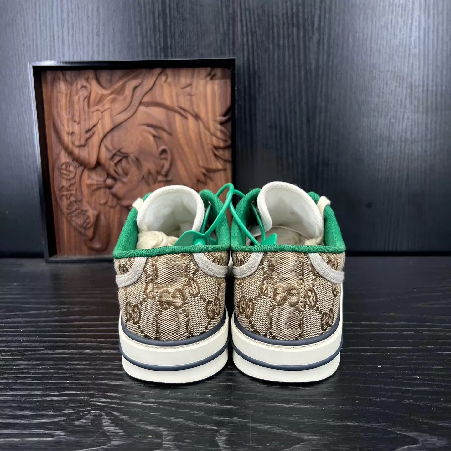 Gucci Gucci 1977 Ebony 37 Like New Shoes with Box & Acc Size US 6.5 / IT 36.5 - 7 Thumbnail