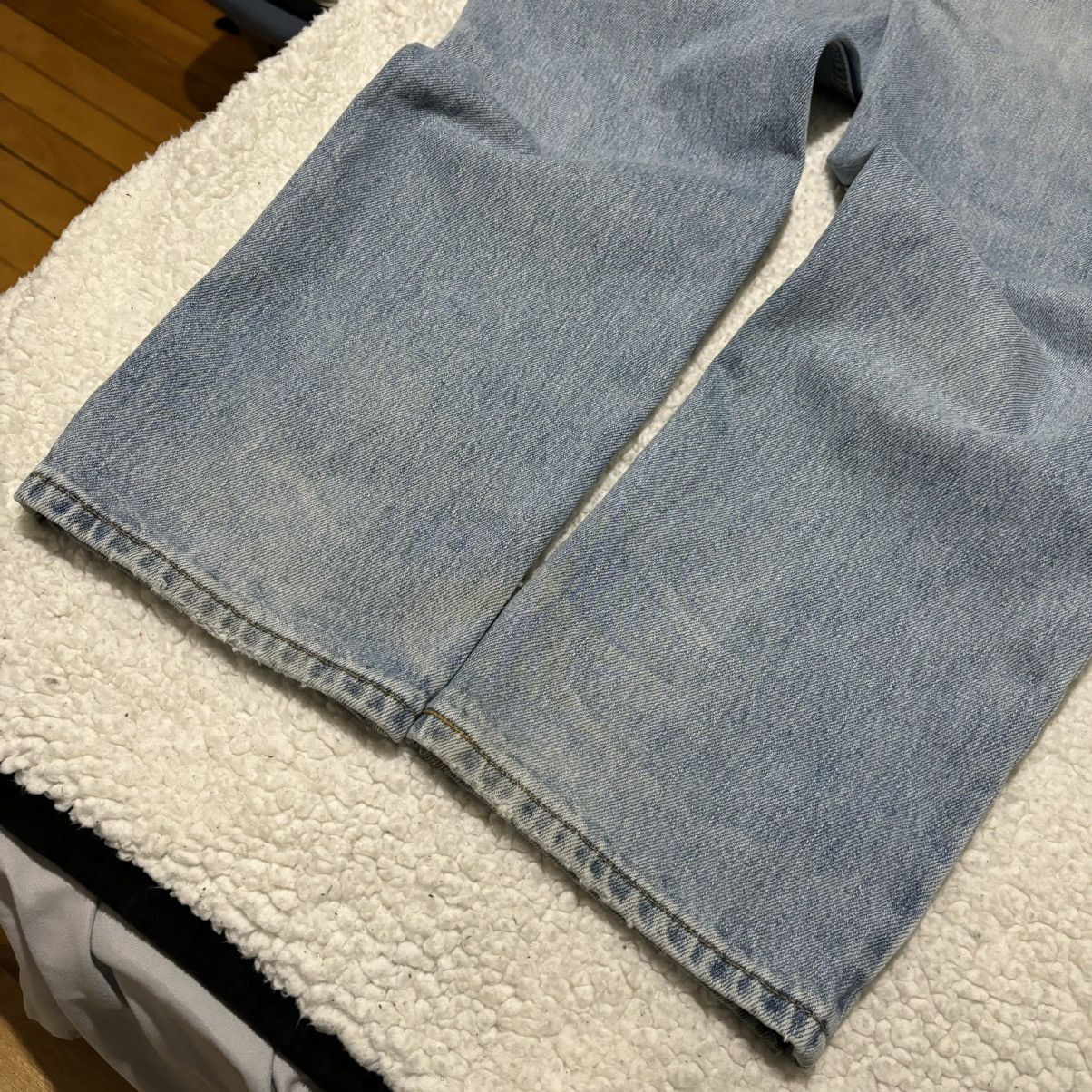Levi's × Vintage Vintage 00s Levi's 516 Lightwash Blue Denim Jeans Size US 34 / EU 50 - 9 Thumbnail
