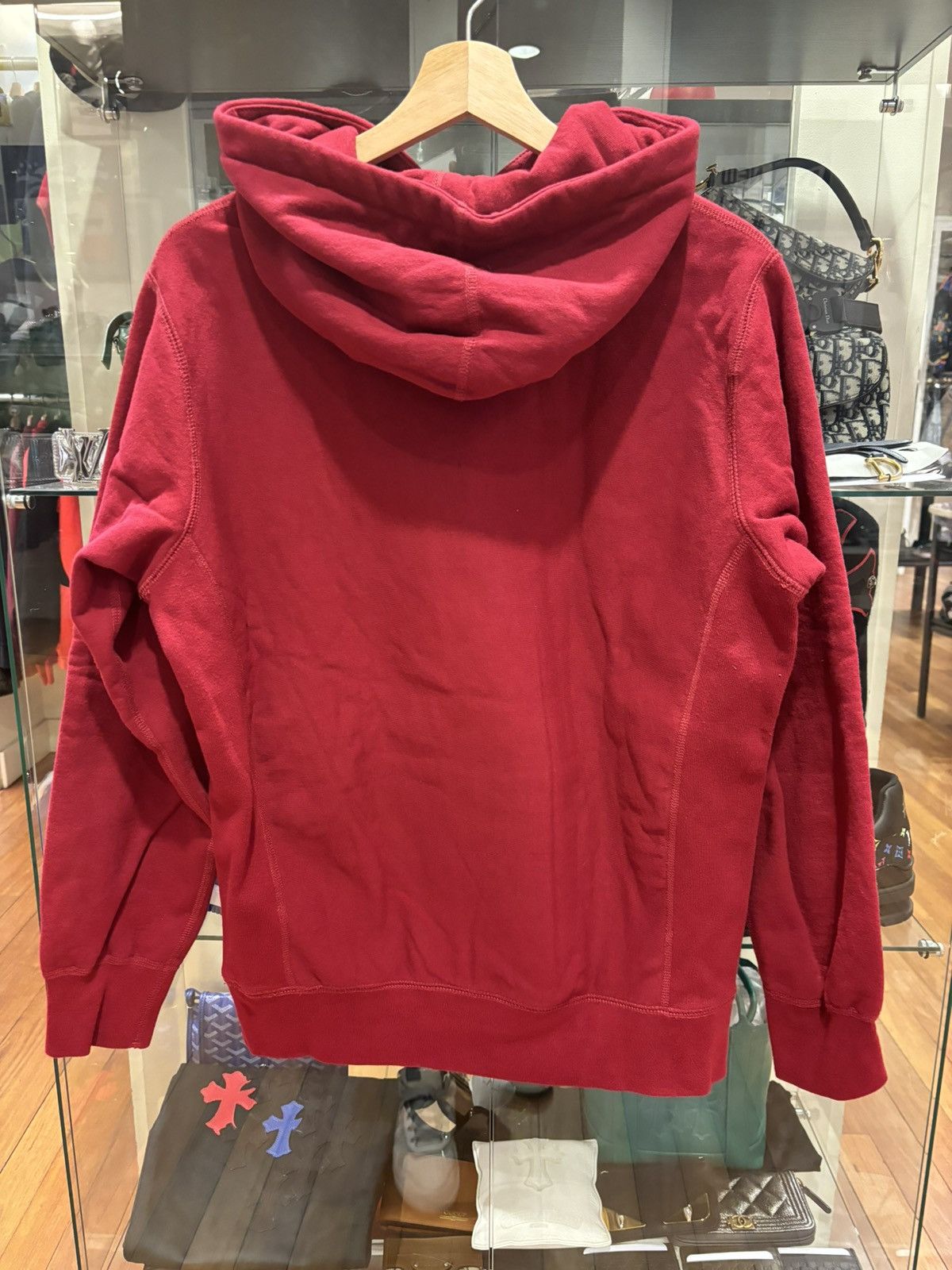 Supreme Supreme Van Gogh Hoodie Maroon Size US M / EU 48-50 / 2 - 2 Thumbnail