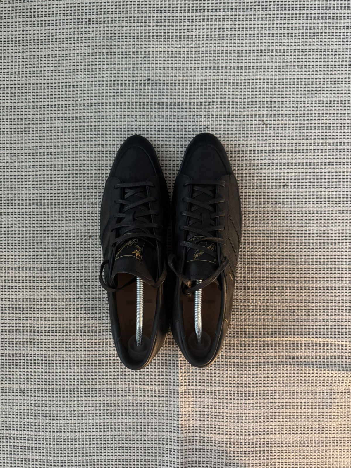 Willy Chavarria Black Jabbar Dress Low Sneakers