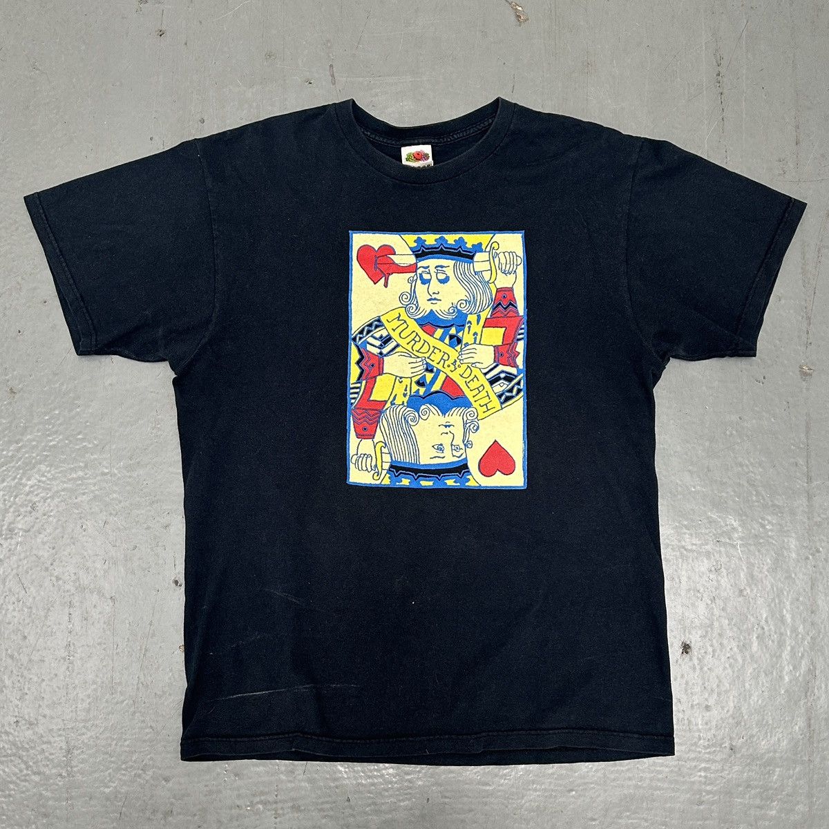 Vintage Vintage Fruit of the Loom Graphic Tee “Murder Death” Size US L / EU 52-54 / 3 - 1 Thumbnail