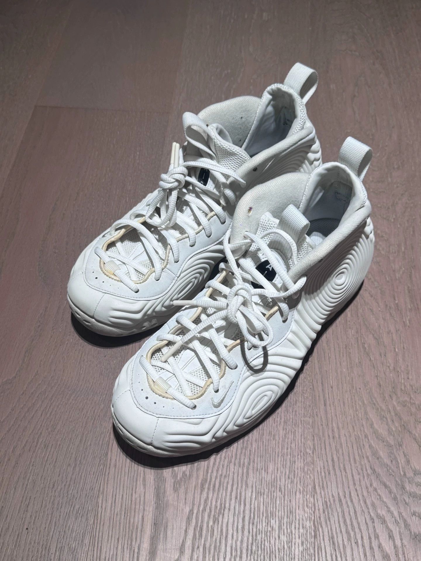 Nike COMME DES GARCONS SHIRT x Nike Foamposite Size US 9 / EU 42 - 1 Thumbnail