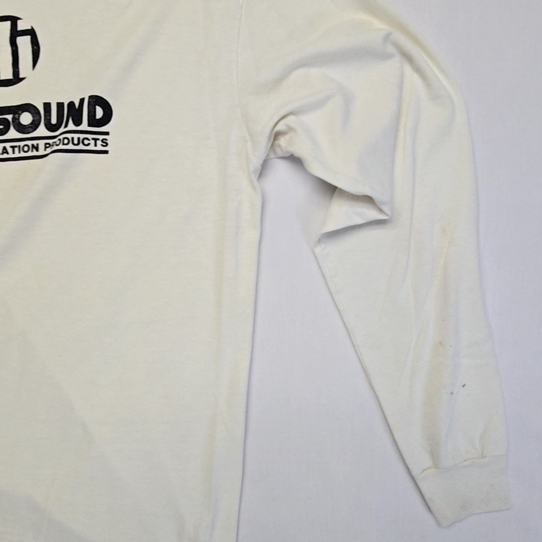 Vintage Vintage AutoSound Graphic Shirt White Mens Large Stero Tee Size US L / EU 52-54 / 3 - 3 Thumbnail
