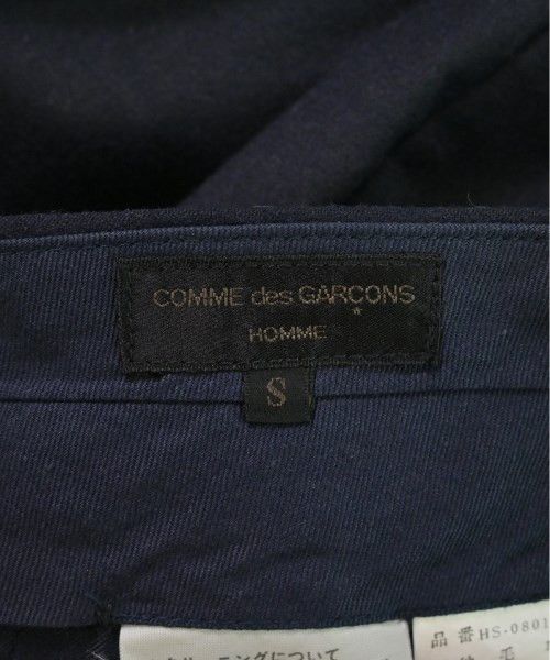 Comme des Garcons Homme Casual Pants Slacks 2 Tuck Zip Fly Full Length Navy Blue Size US 29 - 6 Thumbnail