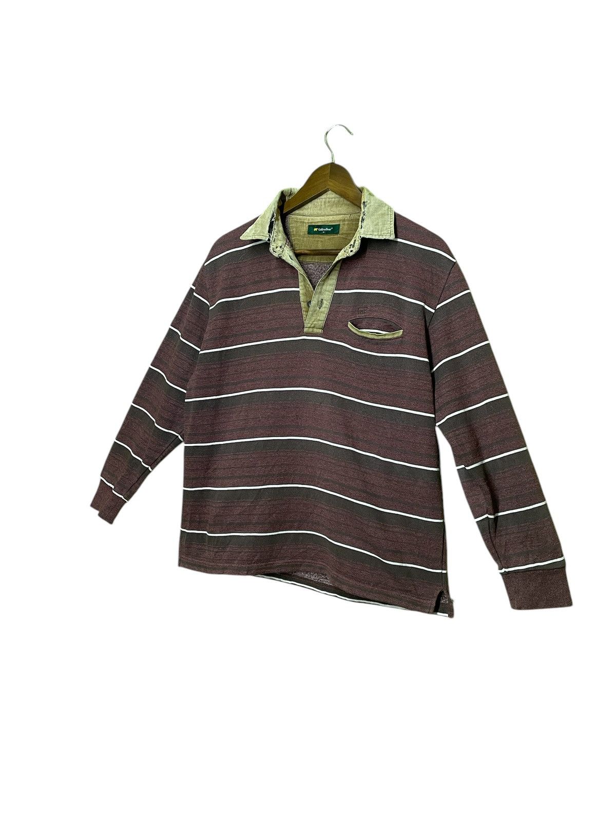 Vintage Vintage Golden bear polo rubgy half botton sweatshirts Size US M / EU 48-50 / 2 - 2 Thumbnail