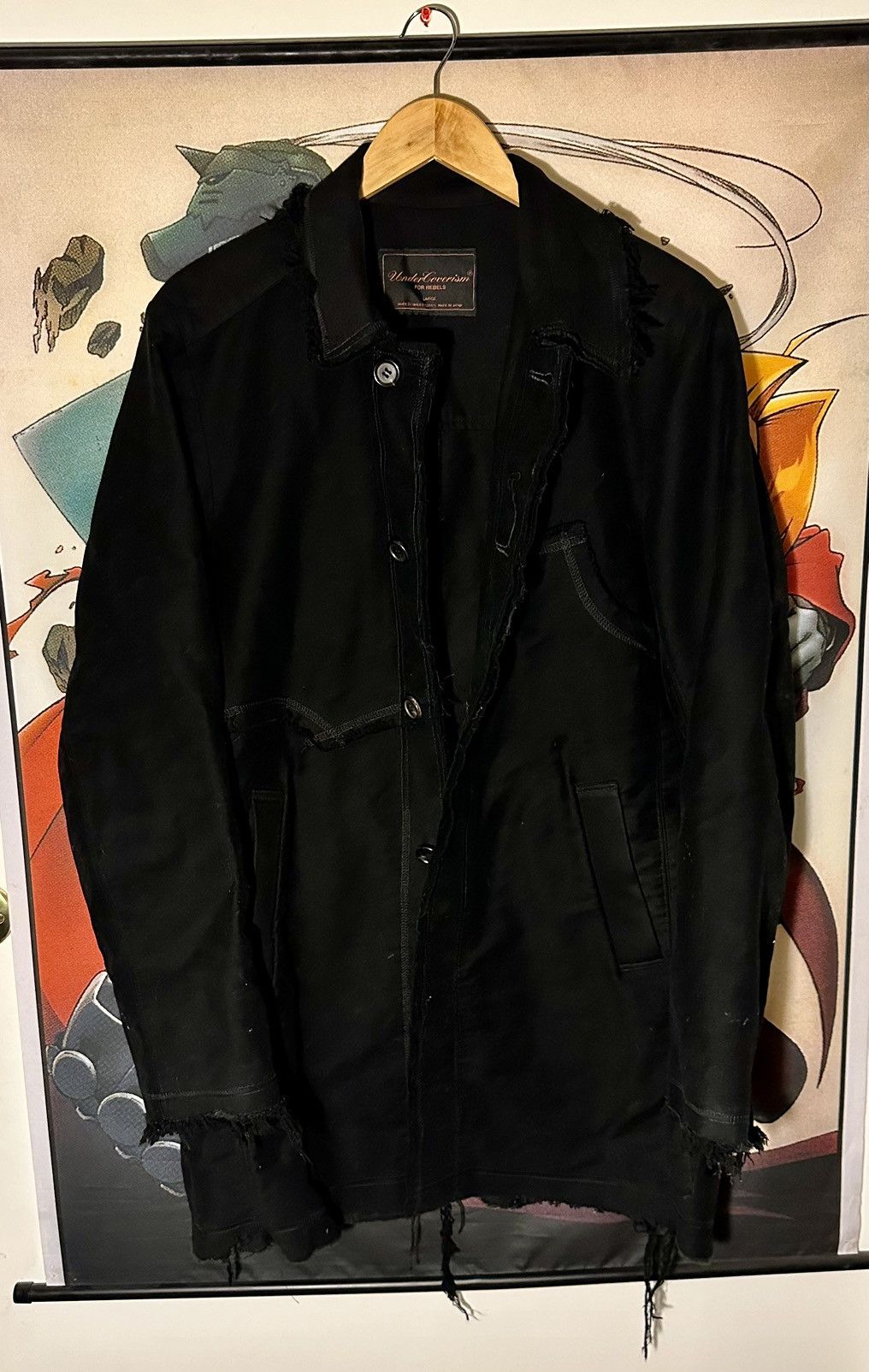 Undercover AW03 Paper Doll Reconstructed Distressed Hems