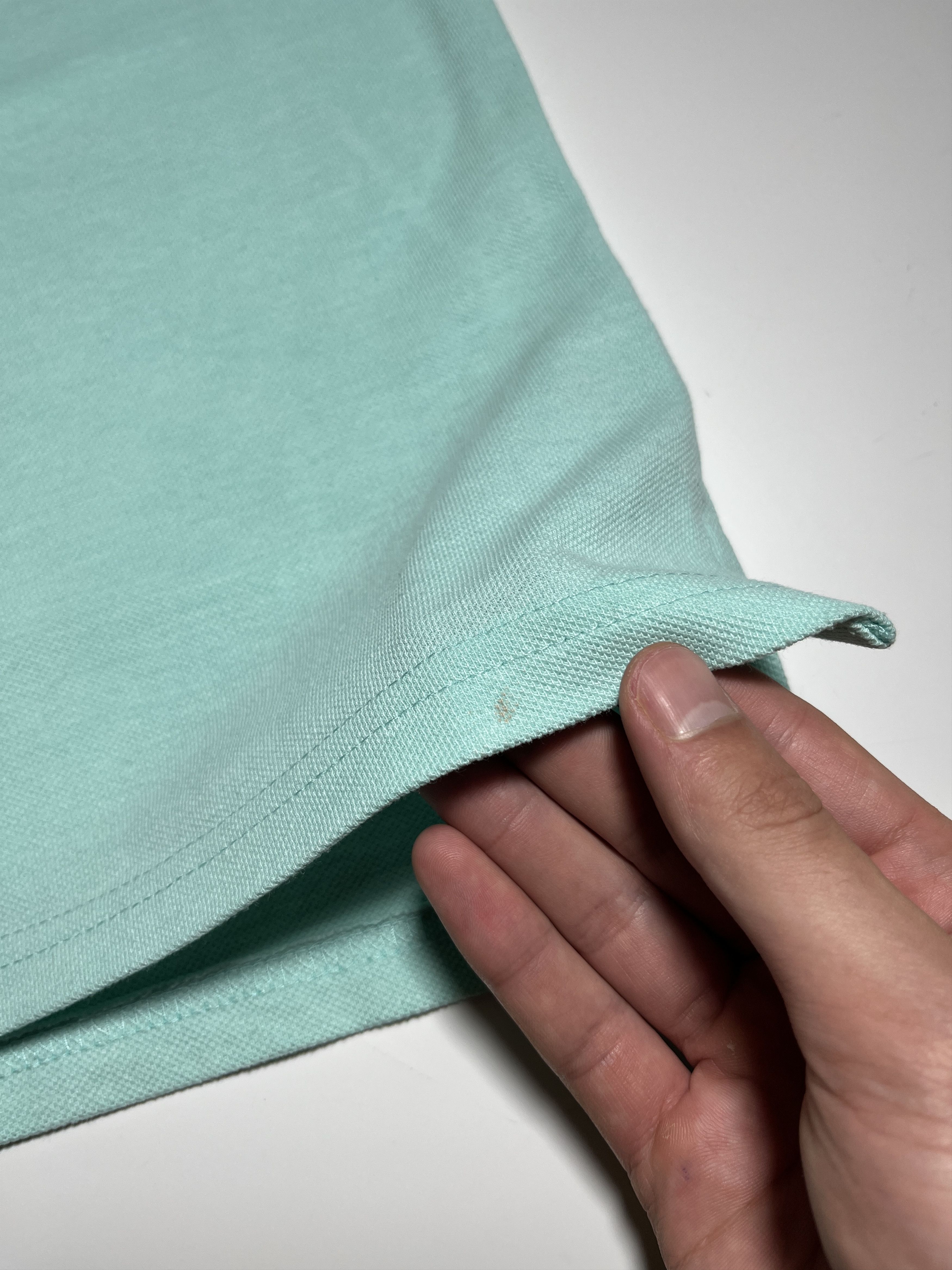 Vintage × Yves Saint Laurent Vintage Yves Saint Laurent Pour Homme Turquoise Polo Shirt Size US L / EU 52-54 / 3 - 12 Thumbnail