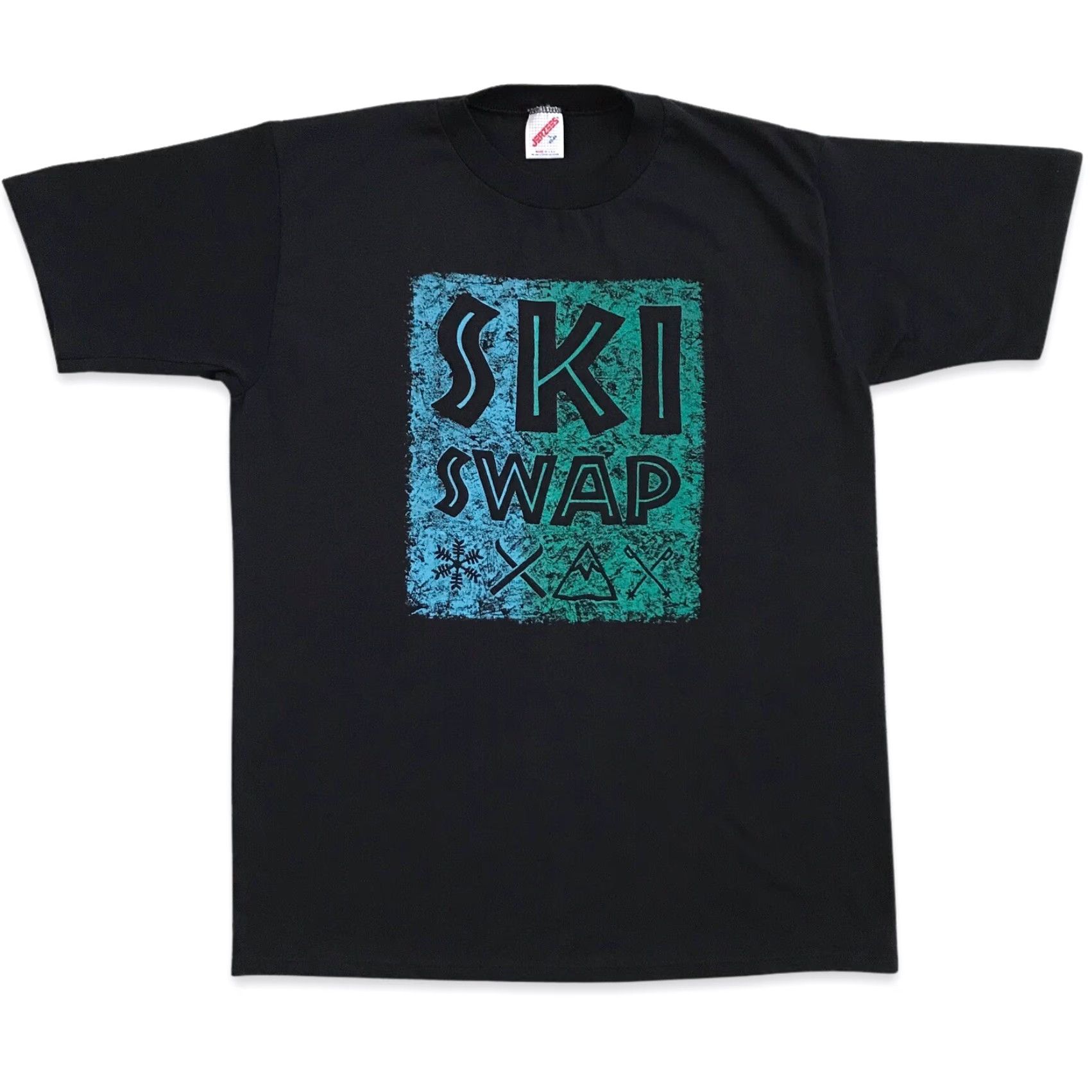 Vintage VINTAGE Ski Swap Crystal Mountain Michigan Shirt / 90s / Black / L / Men / T-Shirt Size US L / EU 52-54 / 3 - 2 Thumbnail