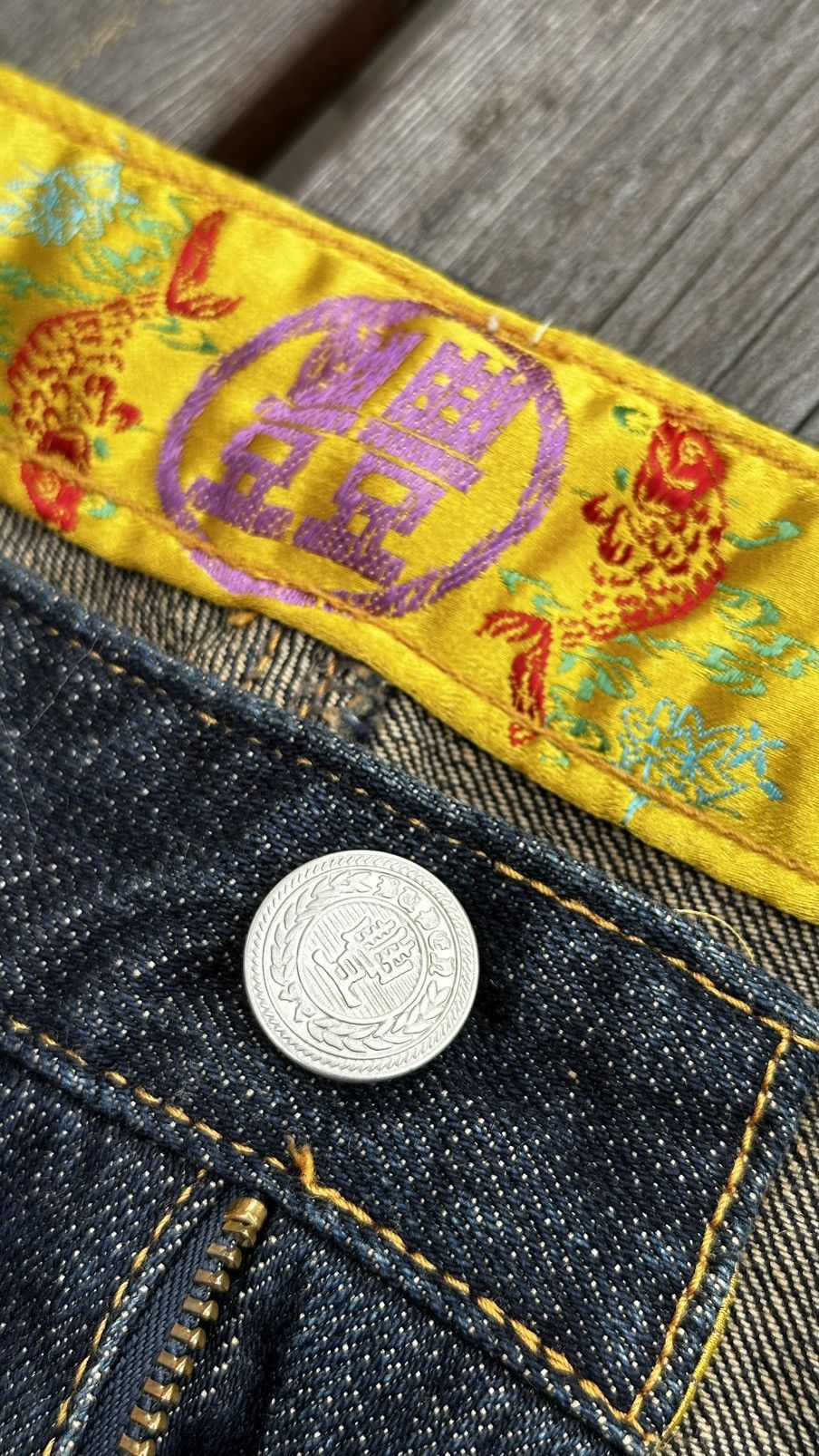 Japanese Brand × Vintage Embroidered Denim Size US 32 / EU 48 - 7 Thumbnail