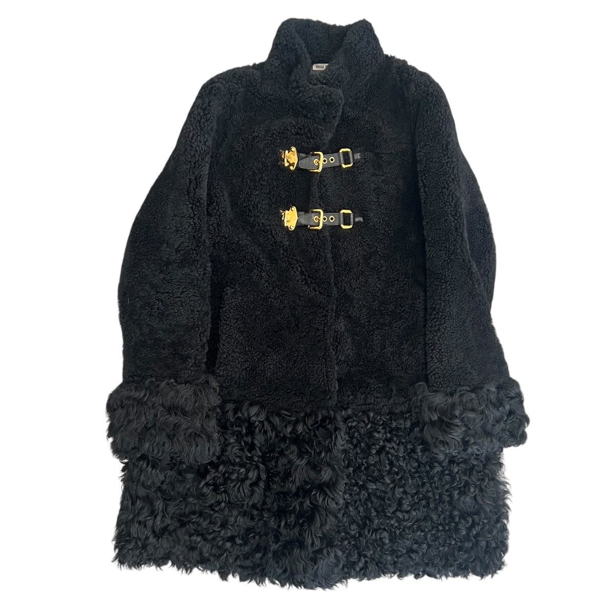 Miu Miu Miu Miu 2012AW Sheepskin Leather Fur Long Coat Size M / US 6-8 / IT 42-44 - 1 Thumbnail