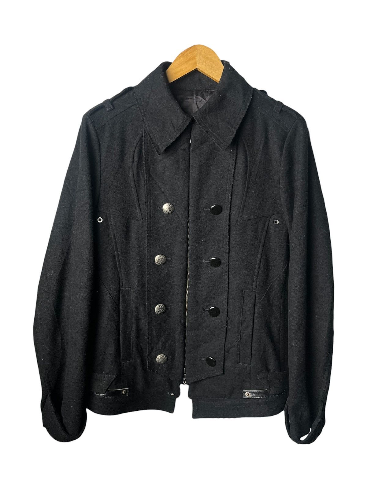 Le Grande Bleu (L.G.B.) PPFM Black Napoleon Jacket Size US S / EU 44-46 / 1 - 1 Thumbnail