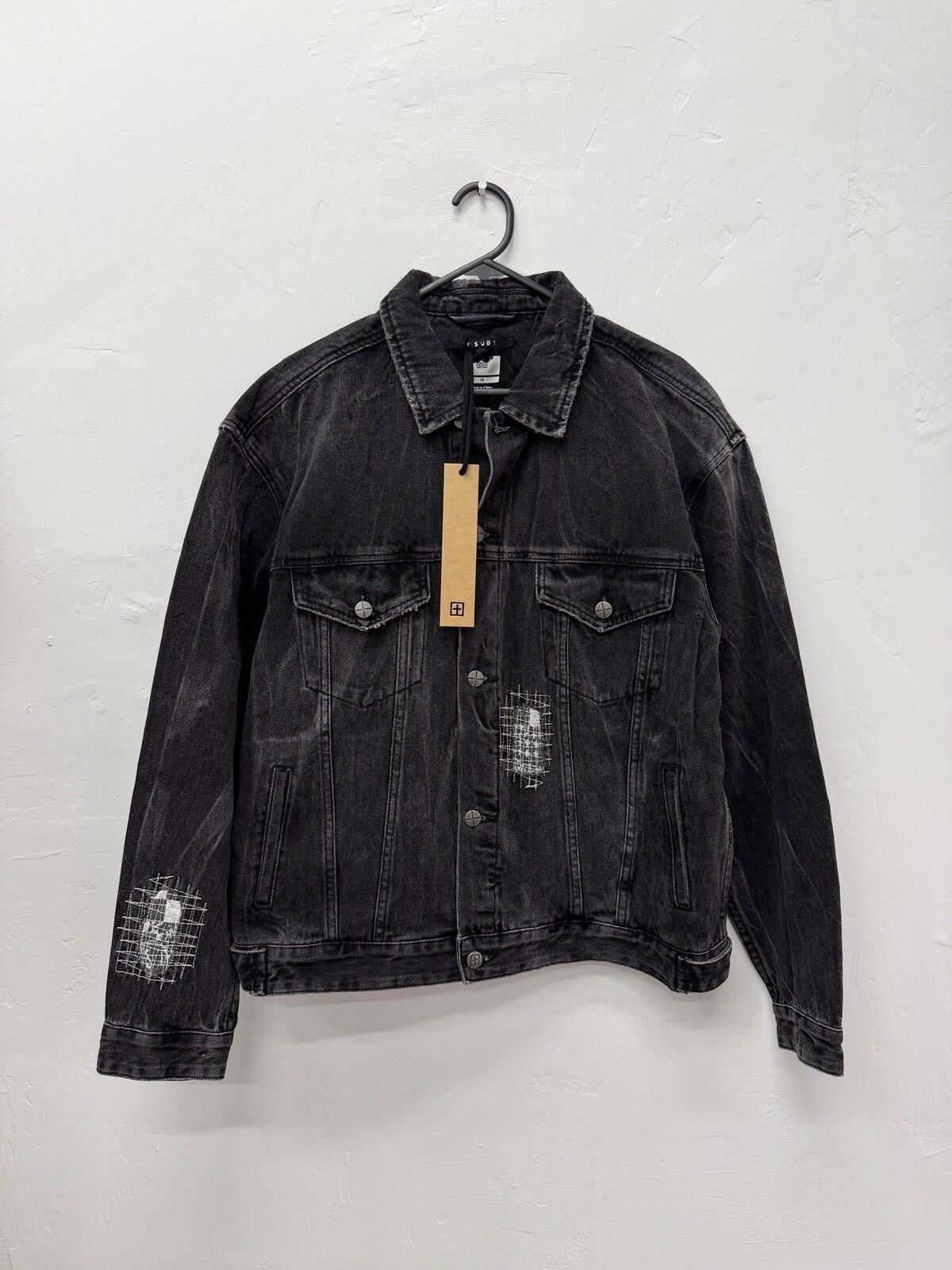 Ksubi new Ksubi mens oh g jacket medium denim gray black streets m Size US M / EU 48-50 / 2 - 2 Thumbnail