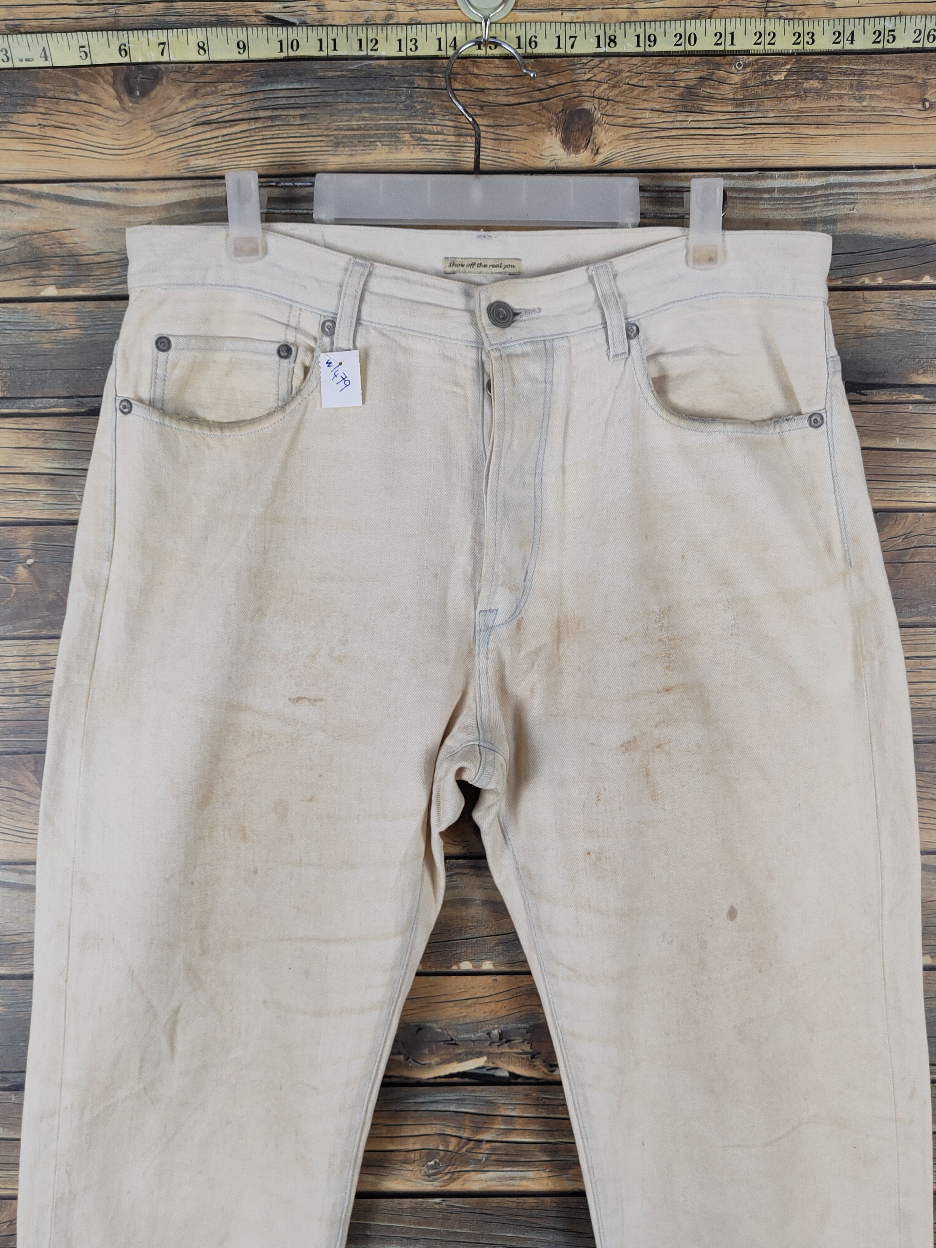 Journal Standard Journal Standard Faded Distressed Ripped Jeans #W1479 Size US 34 / EU 50 - 2 Thumbnail