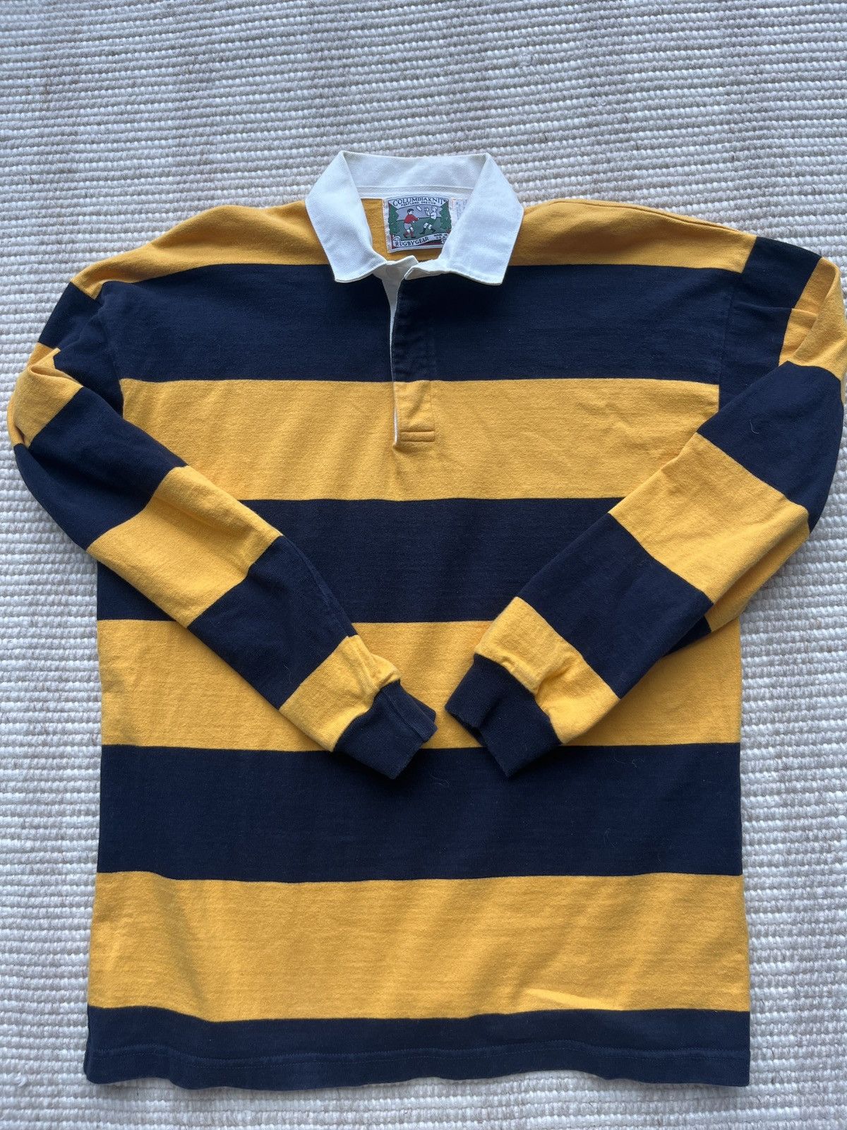Columbiaknit Columbia Knit Rugby Made in USA Size US M / EU 48-50 / 2 - 1 Thumbnail