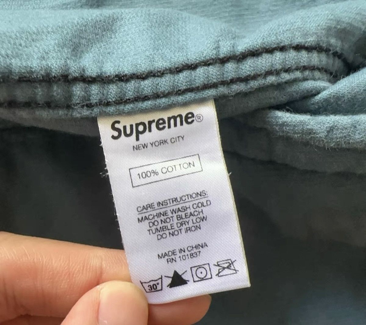 Supreme Supreme 18ss vibrations corduroy Trucker work jacket Size US M / EU 48-50 / 2 - 4 Thumbnail