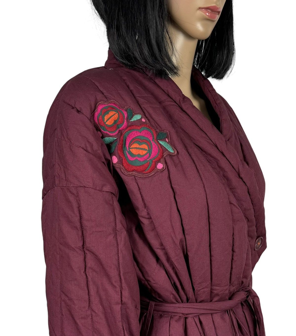 Gudrun Sjoden Gudrun Sjoden Qulted Coat Kimono Belted size M Size M / US 6-8 / IT 42-44 - 6 Thumbnail