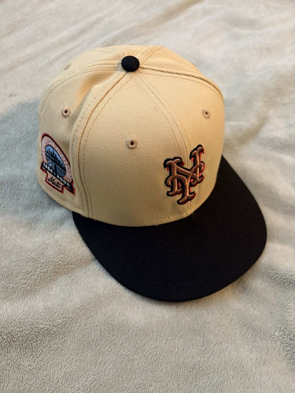Lids × MyFitteds × New Era New York Mets 7 3/8 Fitted Cap Size ONE SIZE - 1 Thumbnail