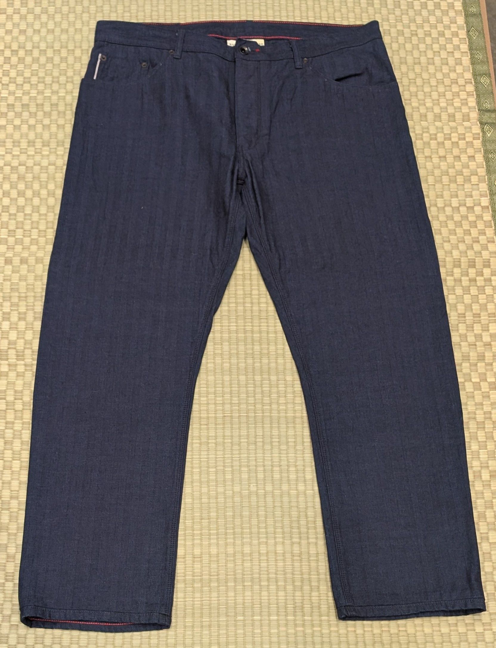 Raleigh Denim RARE Raleigh Denim Broken Twill Selvedge Jones Jeans 36 x 27 Size US 36 / EU 52 - 1 Thumbnail