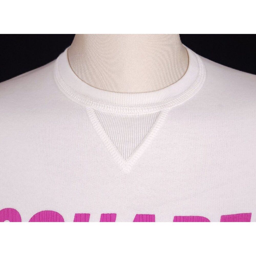 Dsquared2 DSQUARED2 Printed Slogan Cotton Sweatshirt Size M Mens Size US M / EU 48-50 / 2 - 3 Thumbnail
