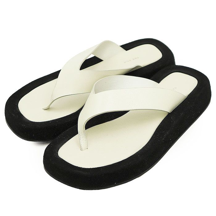 The Row The Row The Row Leather Suede Thong Sandals Leather Shoes DUTY FREE for USA Size ONE SIZE - 1 Thumbnail