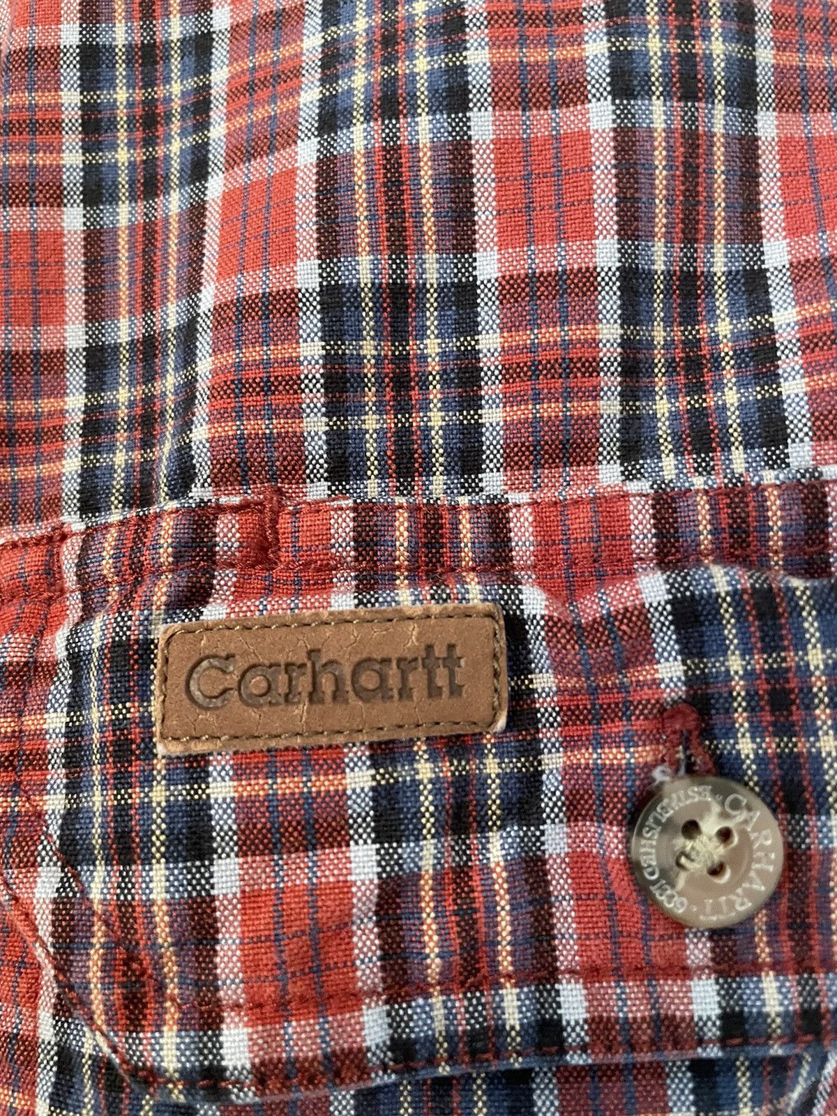 Carhartt Vintage Carhartt Flannel Great Condition Size US L / EU 52-54 / 3 - 4 Thumbnail